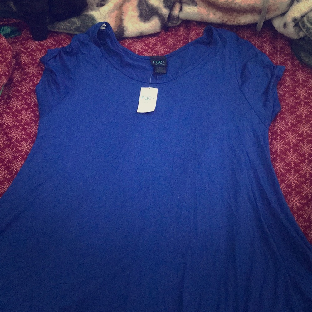 Blue dress